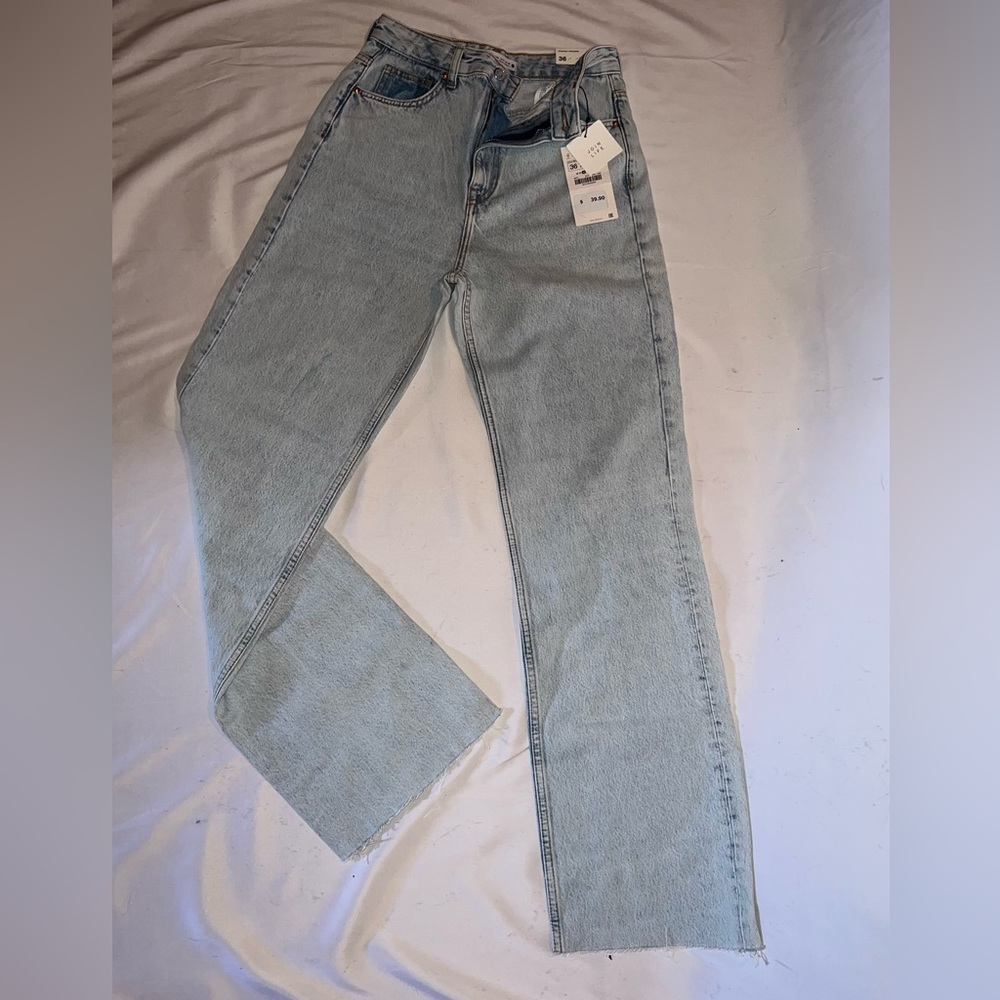 Zara ‘Straight Trousers’ Jeans